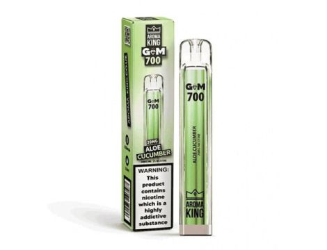 Aroma King Gem 700 puffs 20mg - Aloe Cucumber